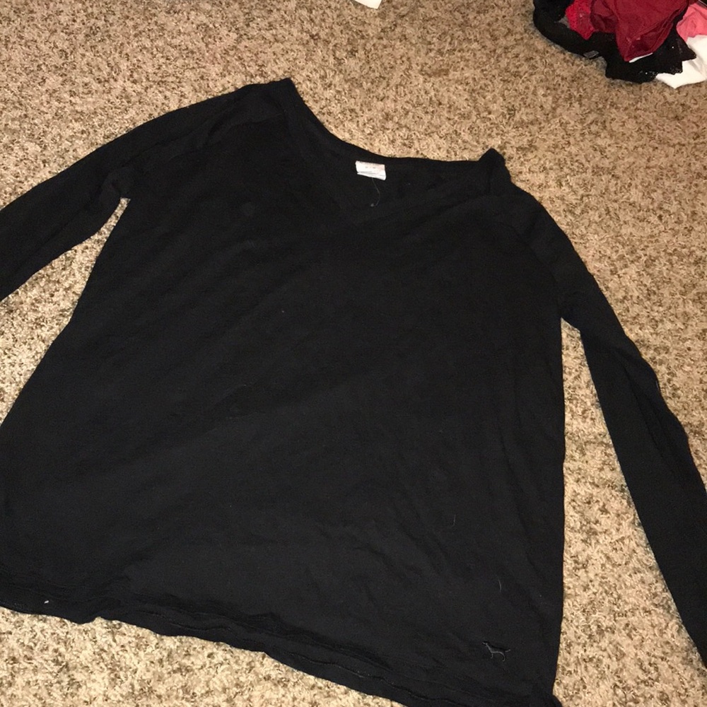 Black pink long sleeve